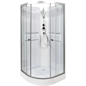 Душевая кабина Deto L 608 N 80х80 с LED подсветкой